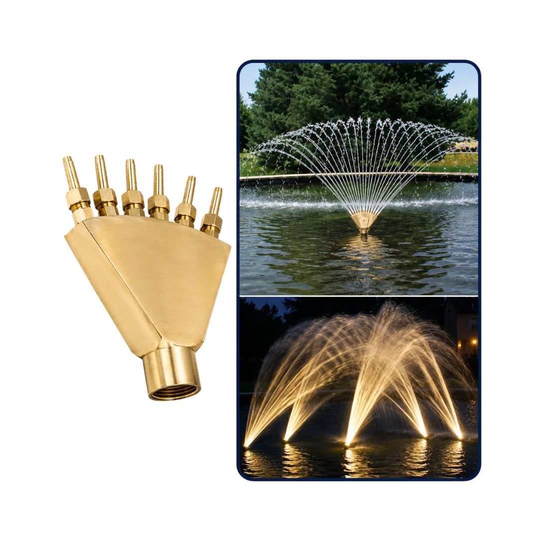 25mm Brass Finger Fountain Nozzle