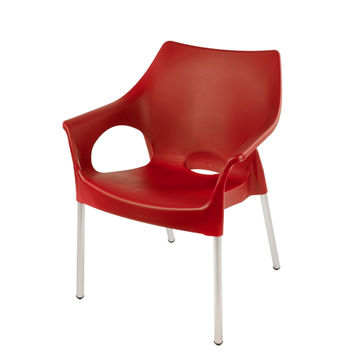 Dublin Bistro Chair - Bright Red - 1 Chair