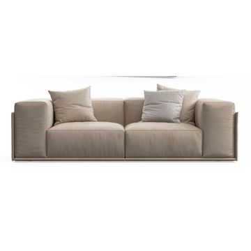 Teddy-George - Nismo Couch / Sofa, in White Baffalo Sued Material
Nismo Couch / Sofa by Teddy-George, in Grey Linen