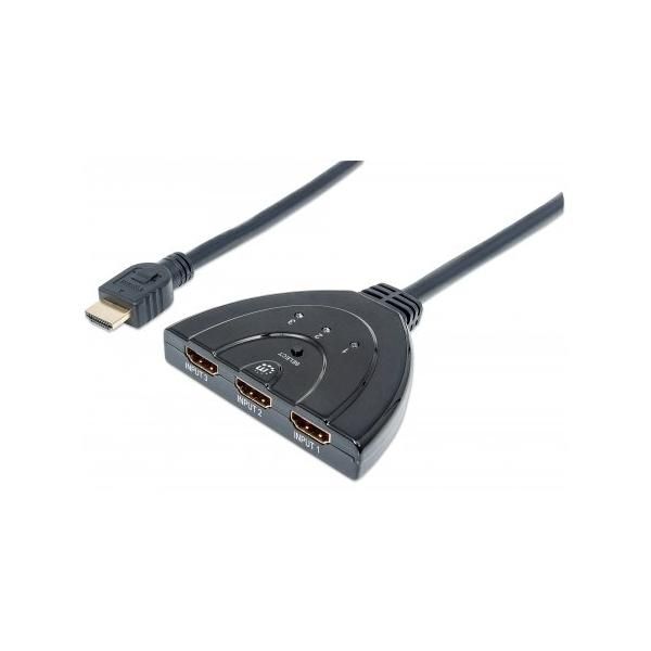 Manhattan 3-Port HDMI Switch HDMI