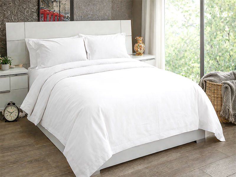 Hotel Collection - Oxford Duvet Cover Set - (06 Sets) - Double - Optical White