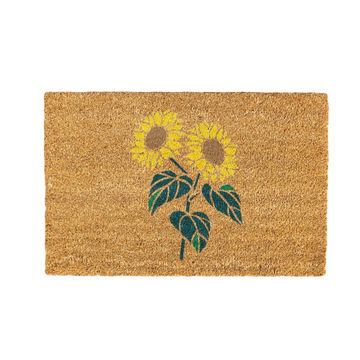 Sunflower Coir Doormat Design 700 x 400 mm