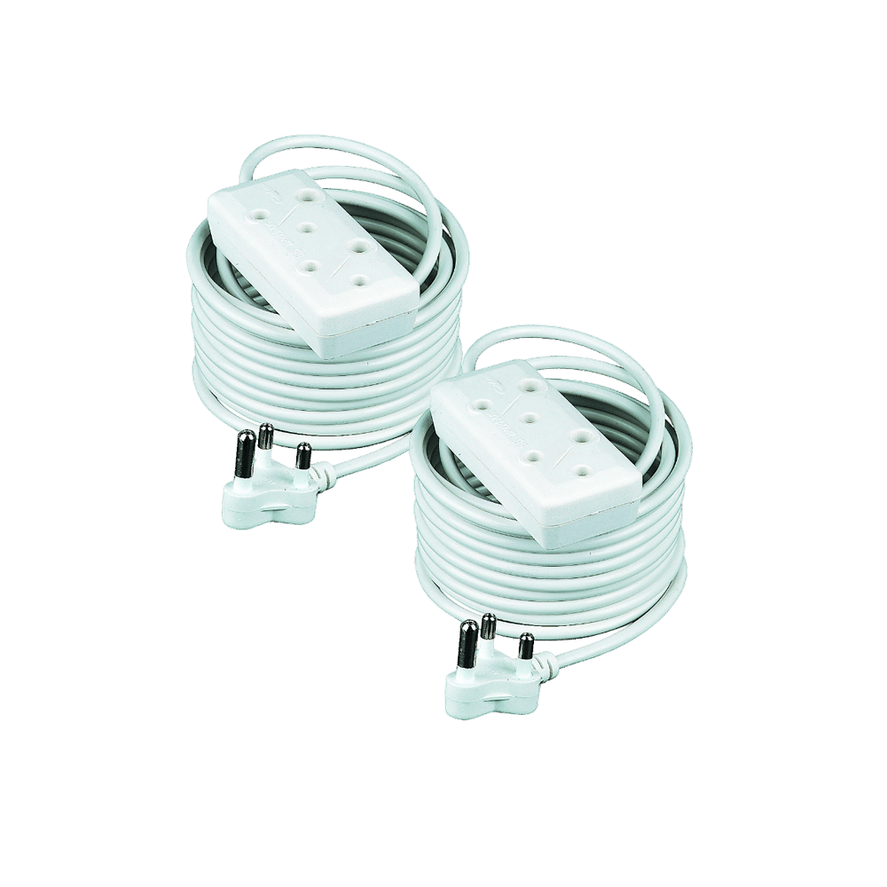 3M White Extension Cord