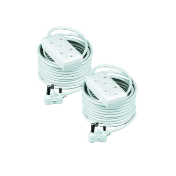 3M White Extension Cord