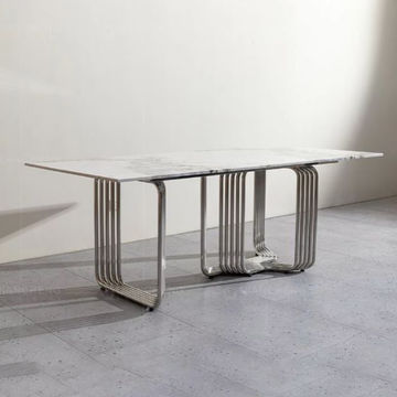 Liana Europen Dinning Table -Silver
