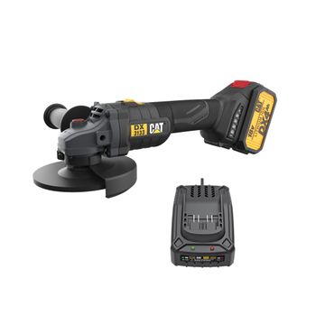 CAT Angle grinder 115mm 18V BL 1x4ah 1 x 2ah charger