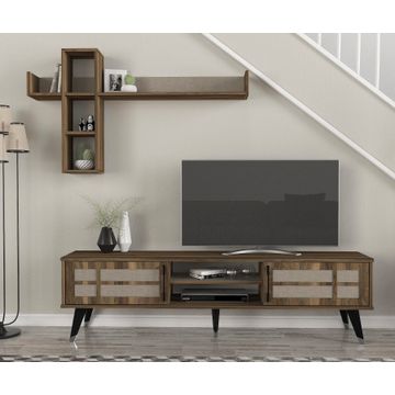 TV Unit Logan - Walnut