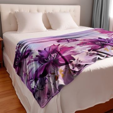 Purple Delight Large Light Weight Fleece