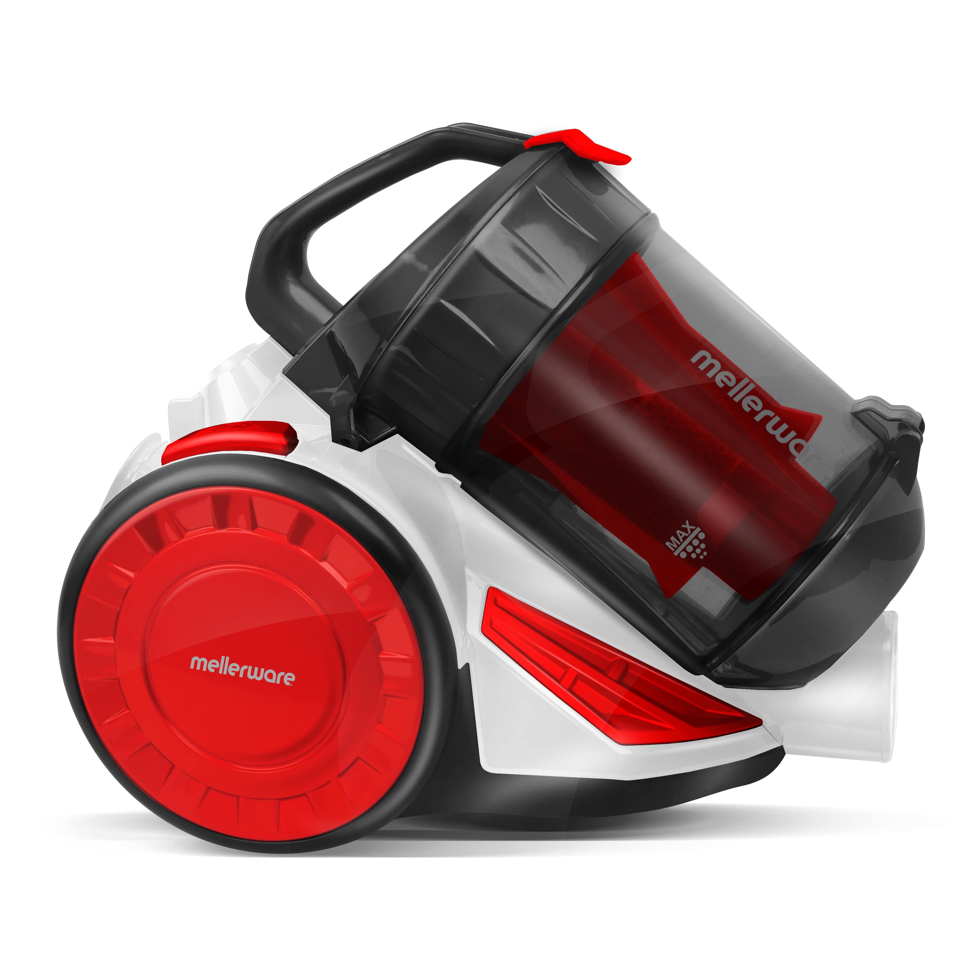 Mellerware Vacuum Cleaner Bagless Cyclone Plastic Red 1.2L 1200W 