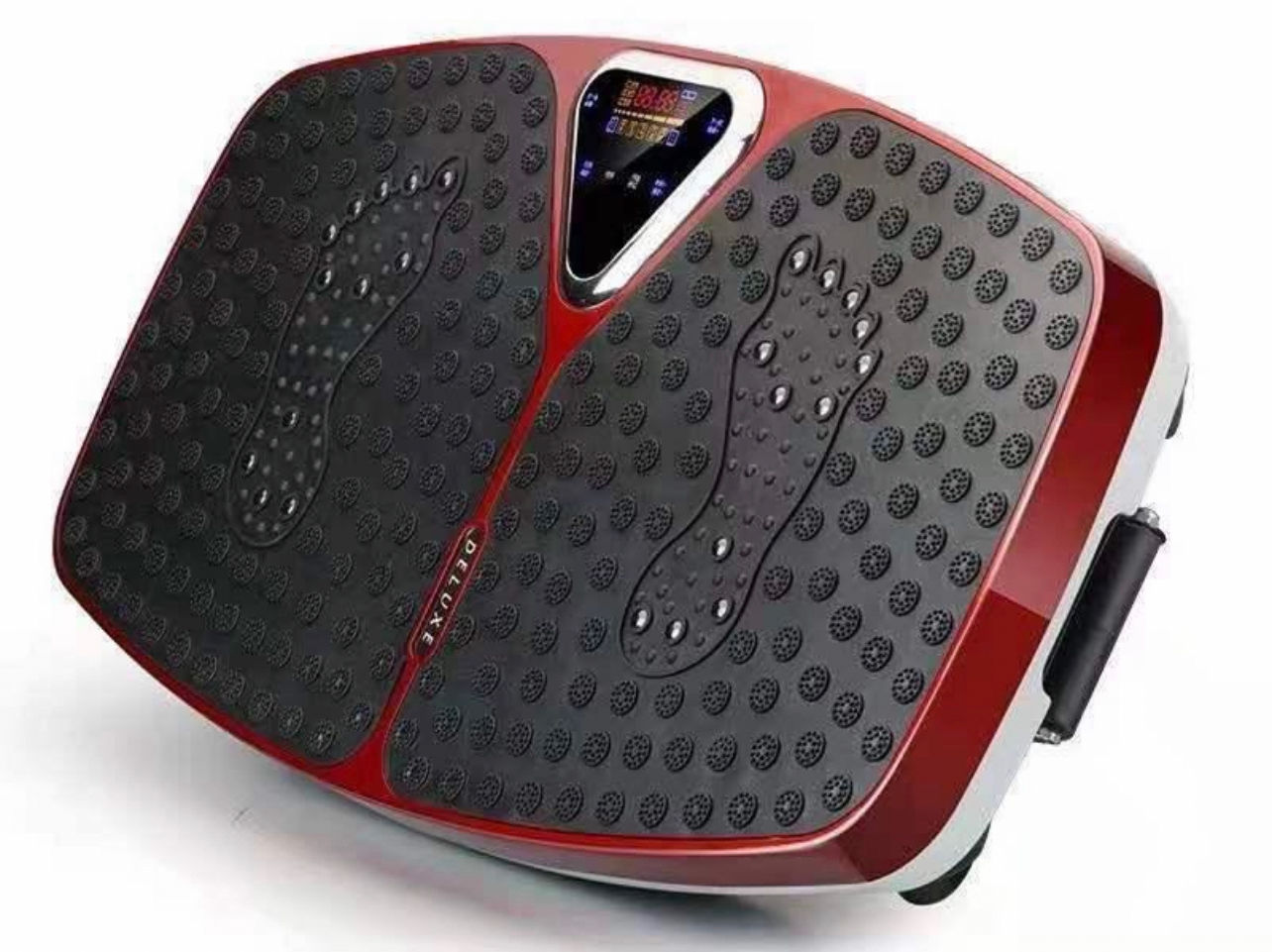 Vibration Fitness Foot Massage Platform Machine - C2-47-8-Red