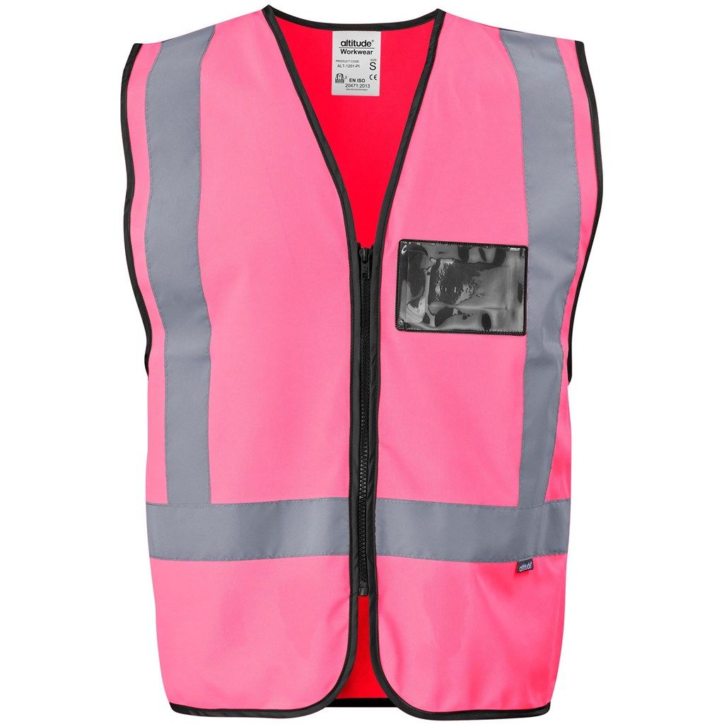 Direction En4 Hi-Viz Reflective Full Zip Vest (Size-4XL,Colour-LIME ...