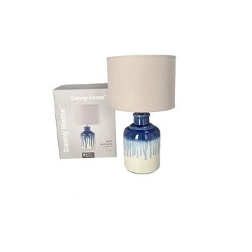 Blue Table Lamp 42cm