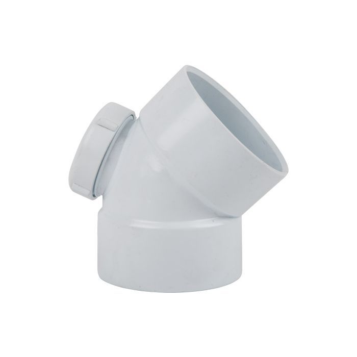 45 Degree Waste Bend - Pipe Fittings - SABS - 40mm - 30 Pack