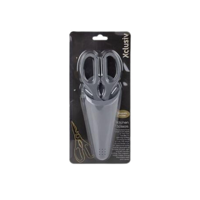 Kitchen Scissors In Magnetic Holder
