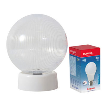Budget Light Clear + Gallery 160mm + LED Lamp