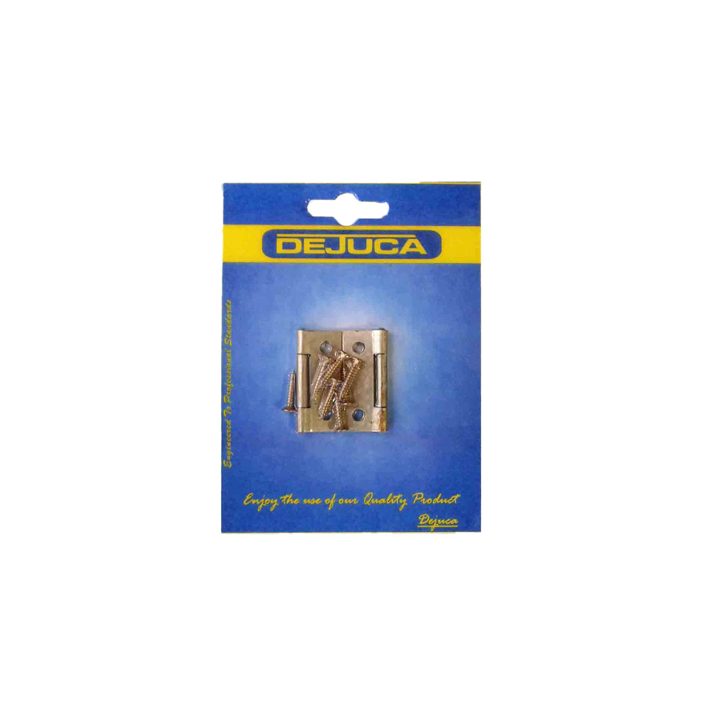 Dejuca - Butt Hinge - Bp - 25mm - 1pair/Card - 8 Pack