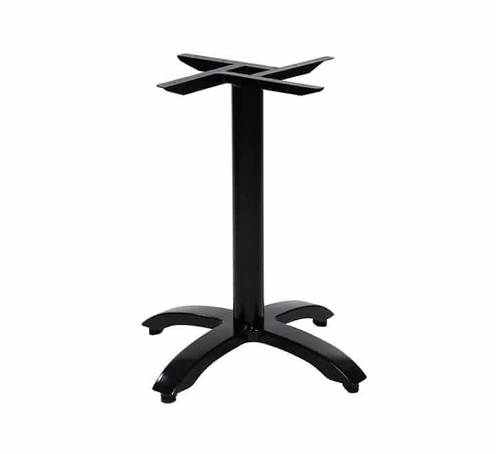 Vividitto - Supreme Single Cafe Table Base - Black