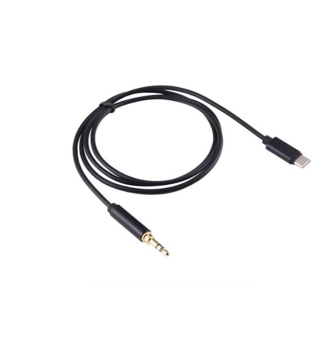 1m Type C Male to 3.5mm Male Jack AUX Terminal Audio Stereo Cable - AB-SJ32