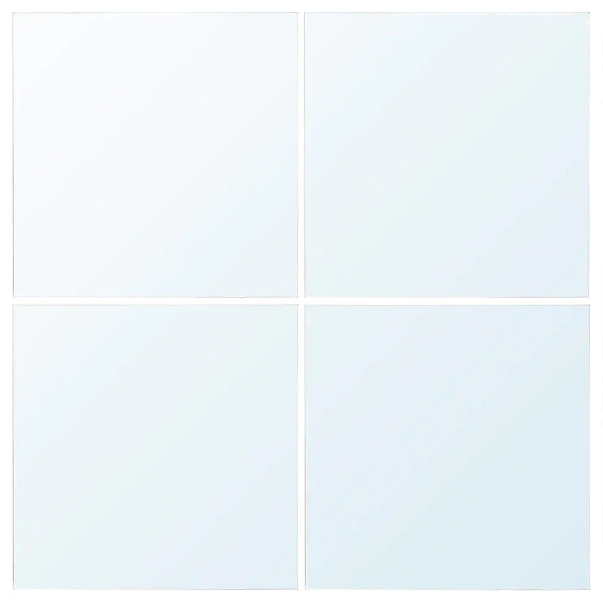 4Pcs Wall Mirror Tile Stickers Set