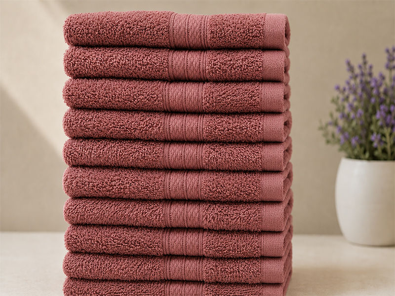 Plush 450GSM 30x50cms Guest Towels - Desert Sand (10pc pack)