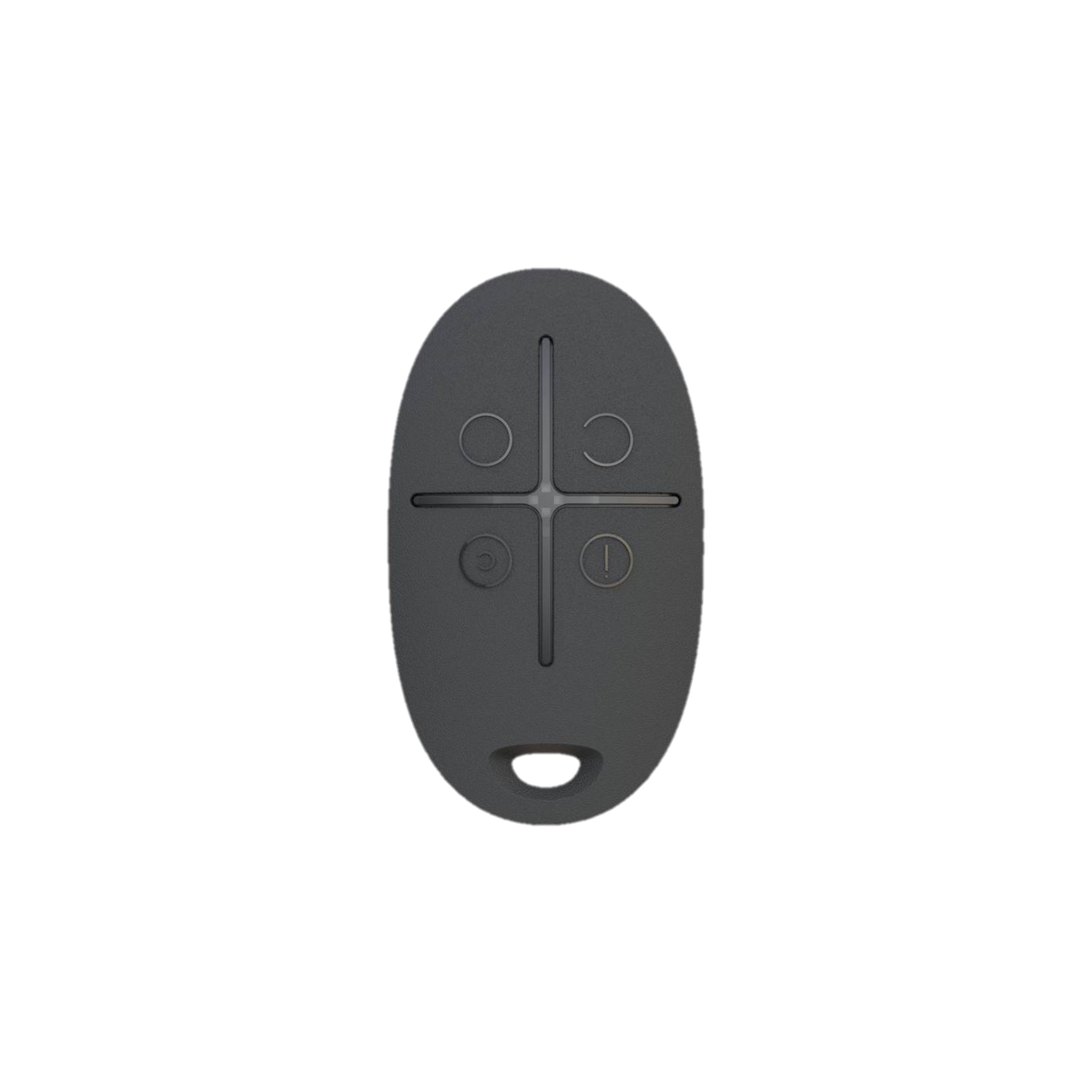 SpaceControl Black - two-way wireless key fob with panic button