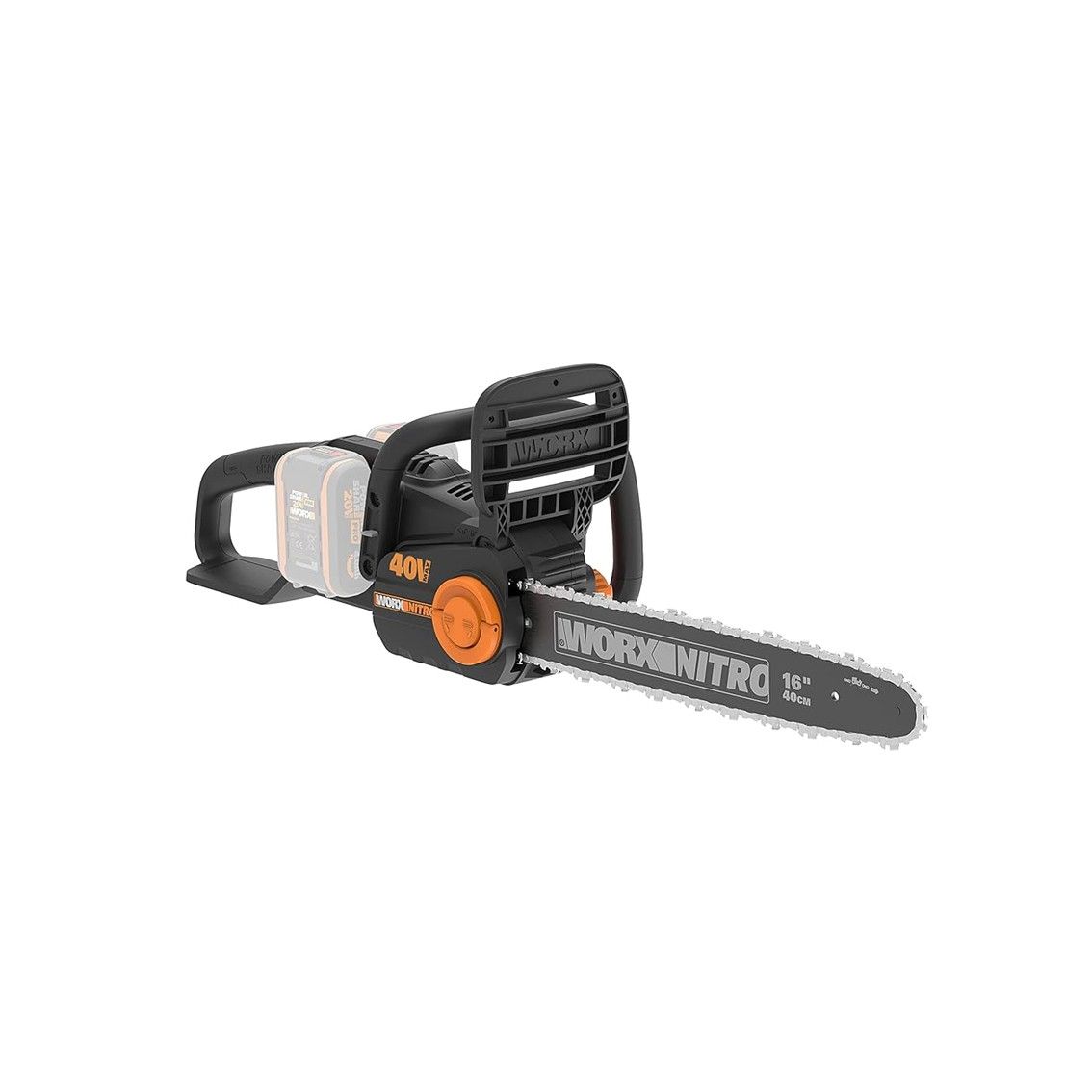 WORX NITRO Chain Saw 45cm 40V TOOL ONLY