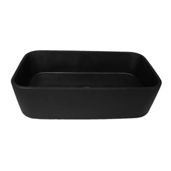 Modicum (Small) Midnight Quartz Counter Top Basin