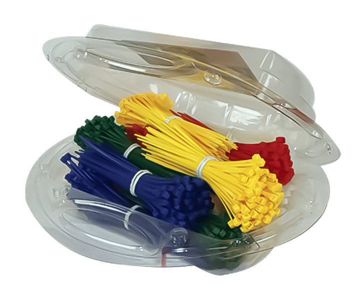 1200 Piece Multi-Colour Cable Tie Pack