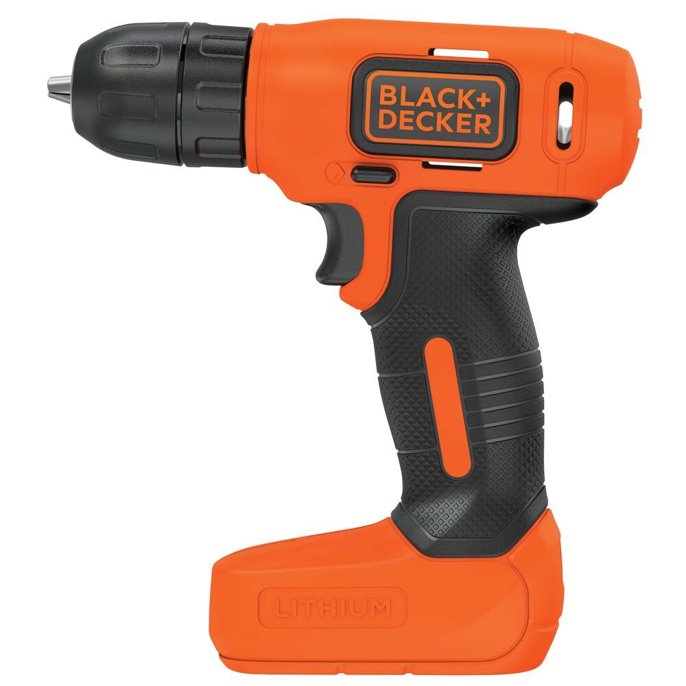 Black & Decker 7.2V Lithium-Ion Compact Lithium-Ion Drill |BDCD8-QW