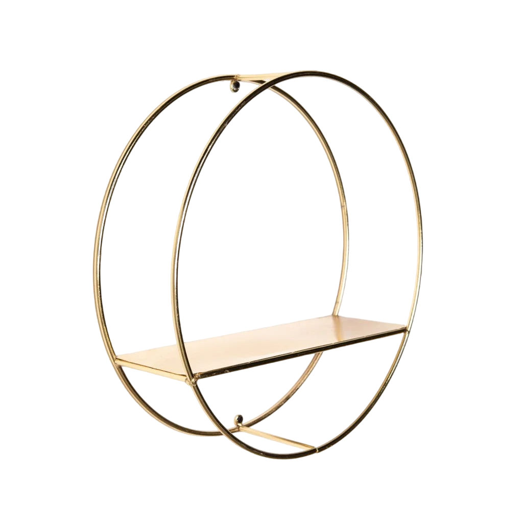 Vividitto - Spaced - Gold Circle With Shelf