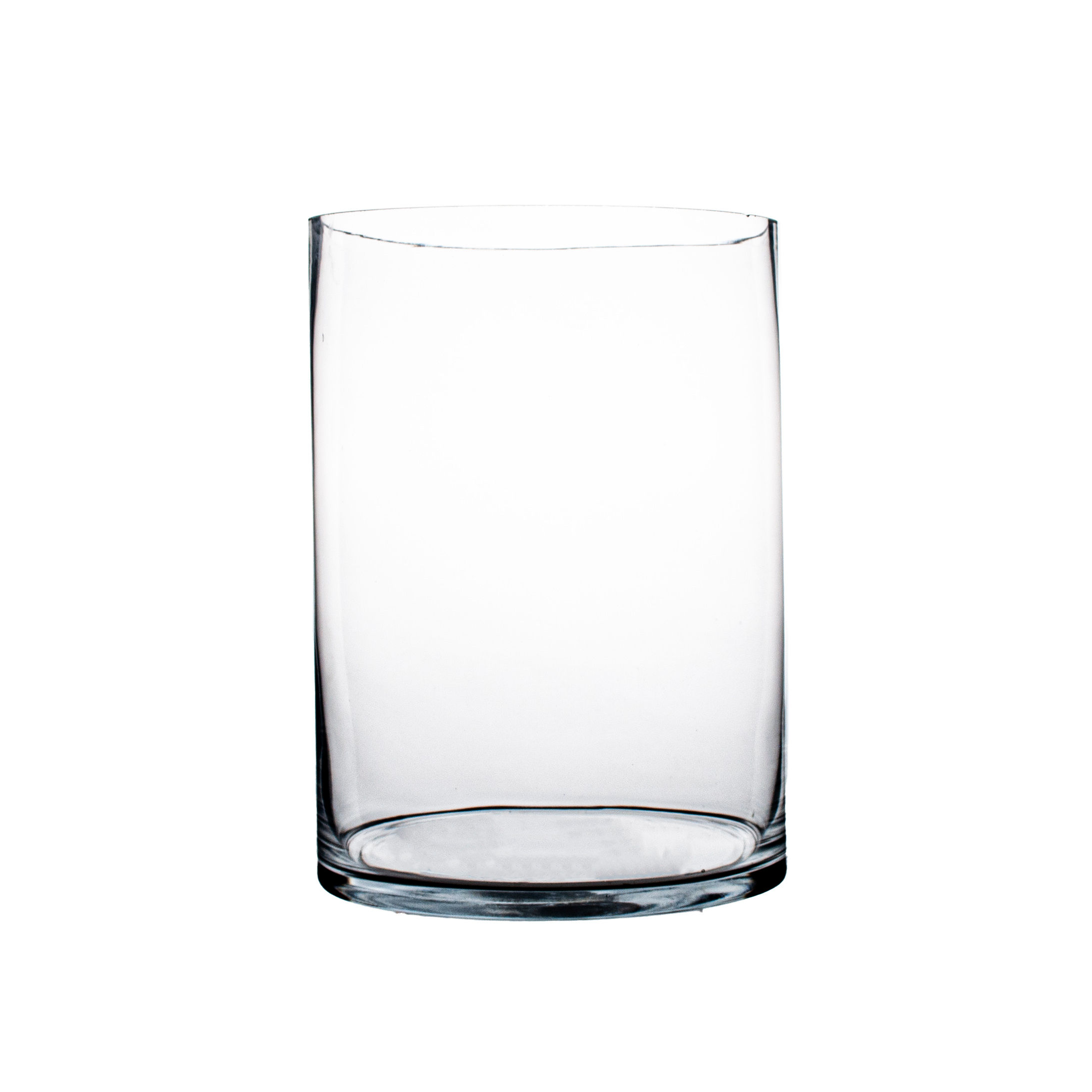 Glass Cylinder Vase 15X40Cm