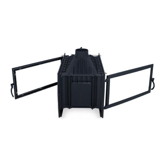 Fireplace MEGAMASTER turano double sided built in