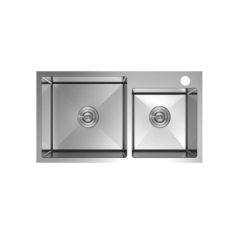 KITCHEN SINK H/M - DOUBLE BOWL - SATIN