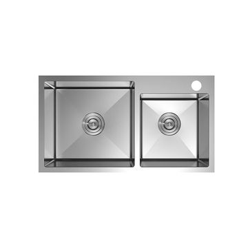 KITCHEN SINK H/M - DOUBLE BOWL - SATIN