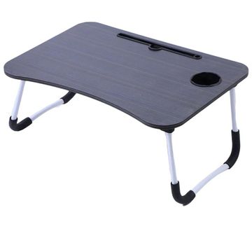Portable Foldable Laptop Stand Desk- Black