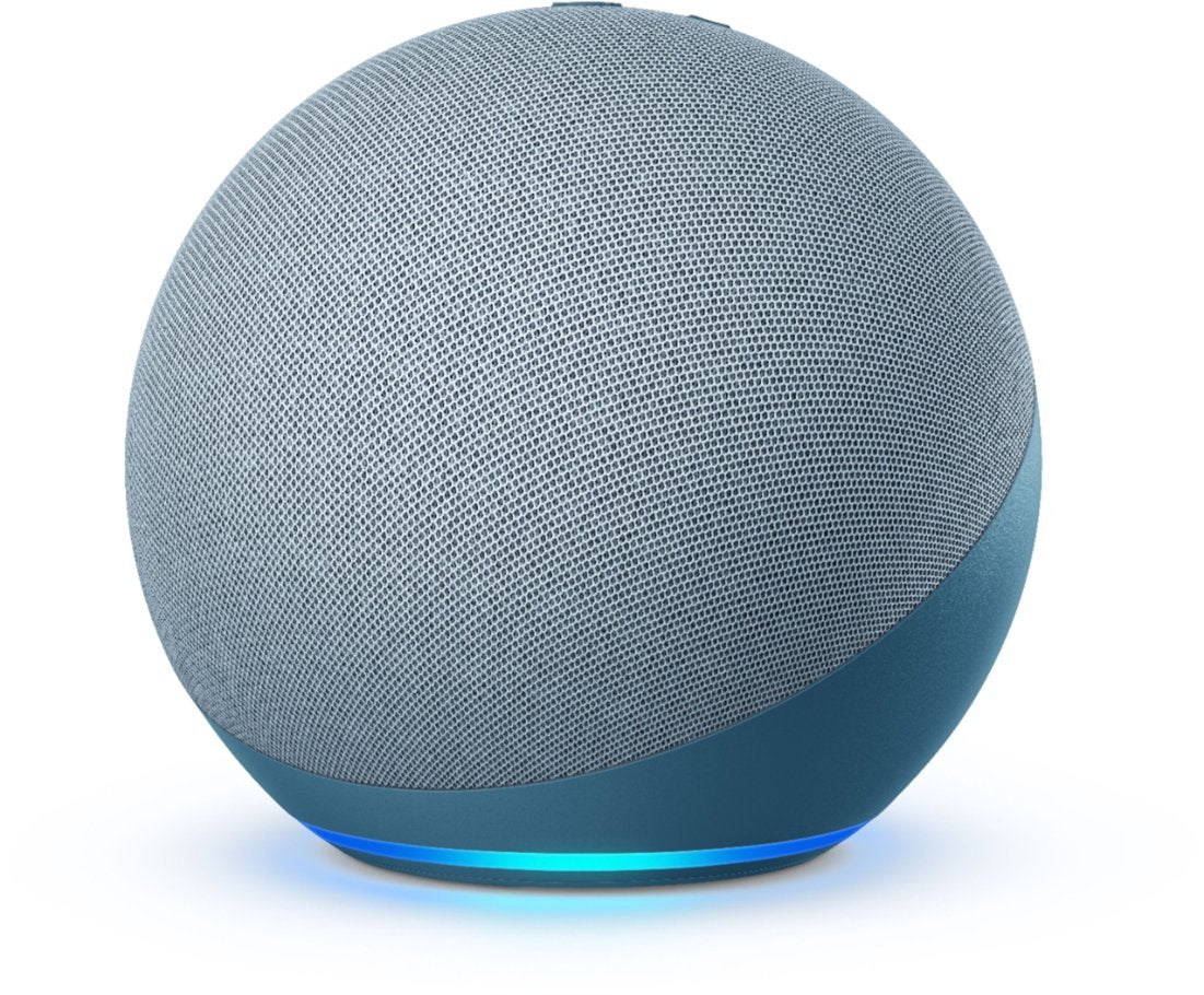 Amazon Echo (4th Gen) with Premium Sound, Smart Home Hub & Alexa - Twilight Blue