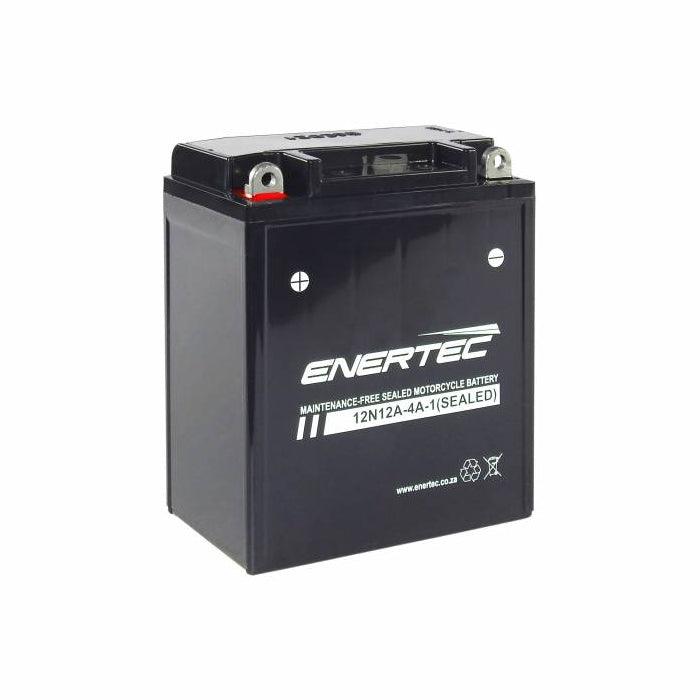 Enertec 12N12A-4A-1 12V 12Ah AGM Motorcycle Battery
