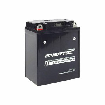 Enertec 12N12A-4A-1 12V 12Ah AGM Motorcycle Battery