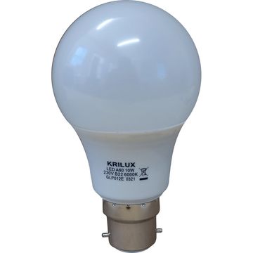 LED A60 10w B22 6000k (daylight) Globe