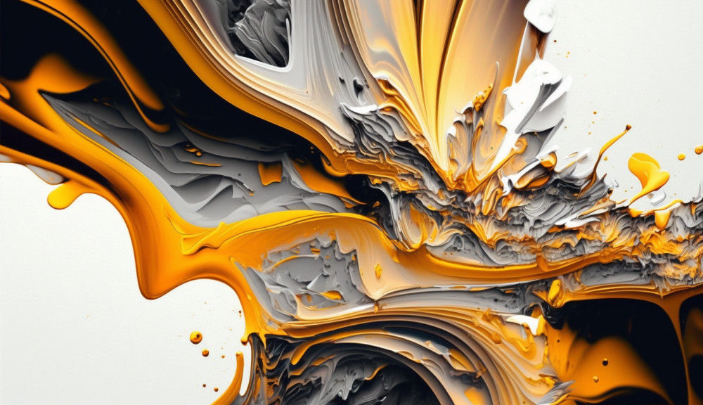 Canvas Wall Art - Acrylic Abstract Painting - B1549 - [120 x 80 cm]