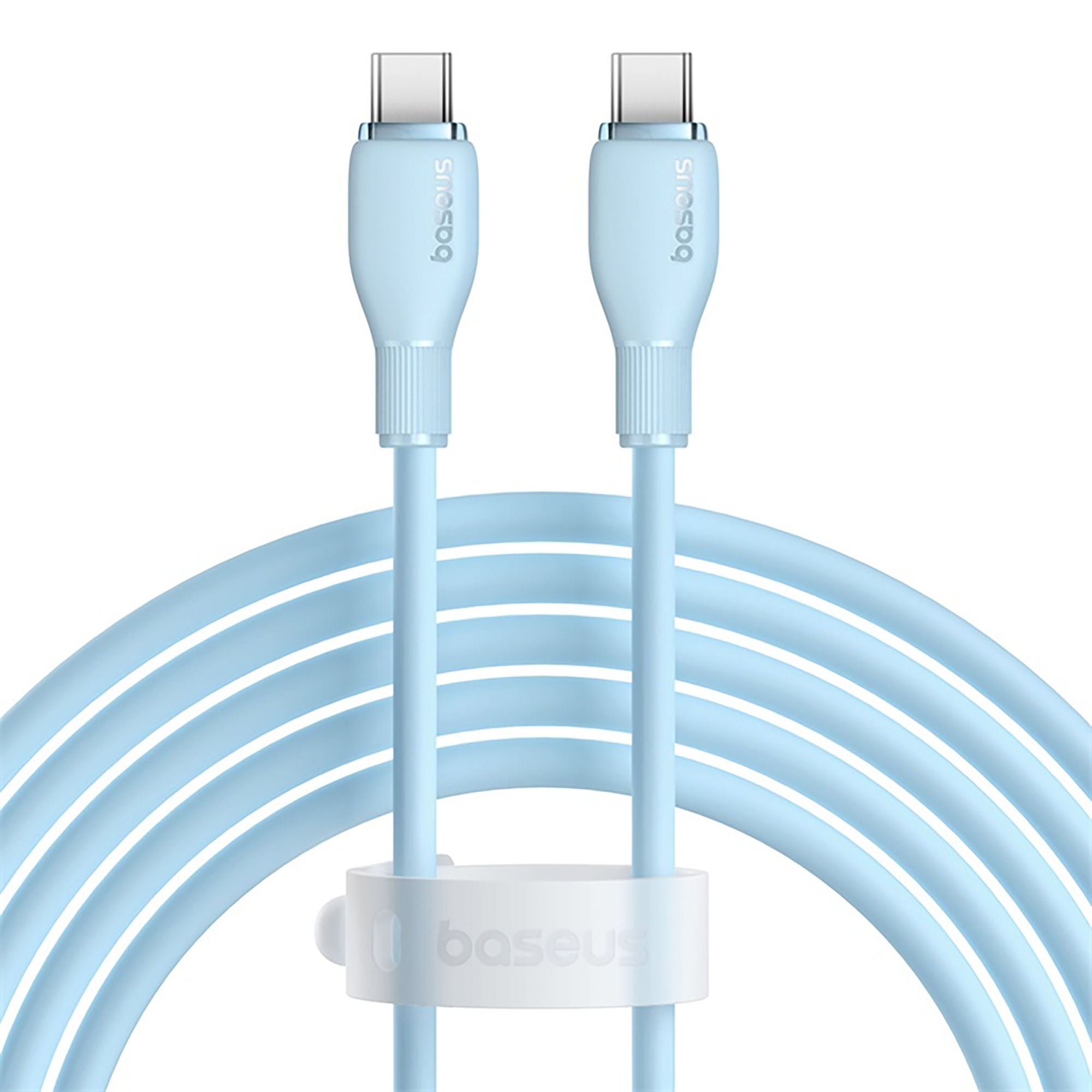 Baseus Pudding Series Fast Charging Cable Type-C to Type-C 100W 1.2m - Galaxy Blue