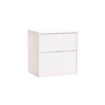 Kappa 2 Drawer Pedestal - White