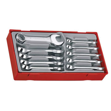 10PC Stubby Spanner Tray