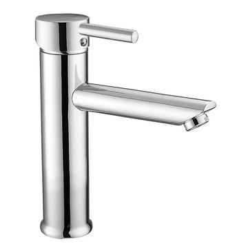 S/STEEL BASIN MIXER - CHROME - 115