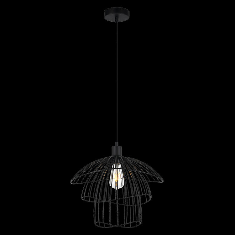 230v 40W Trio Sensu Pendant Black