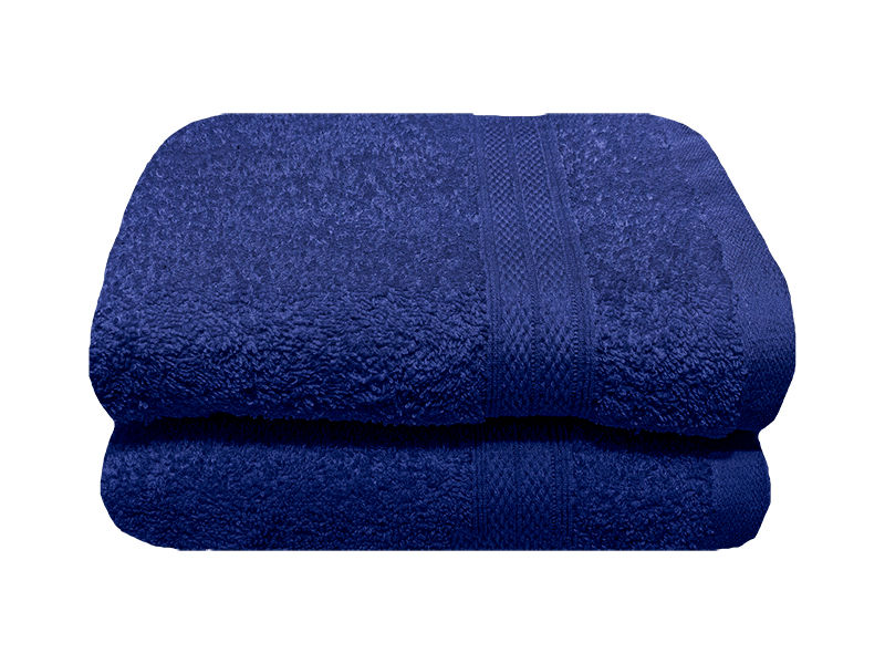 Plush Hand Towel 50x90cm Luxury Feel & Soft Cotton - Estate Blue(1 pc Pack)