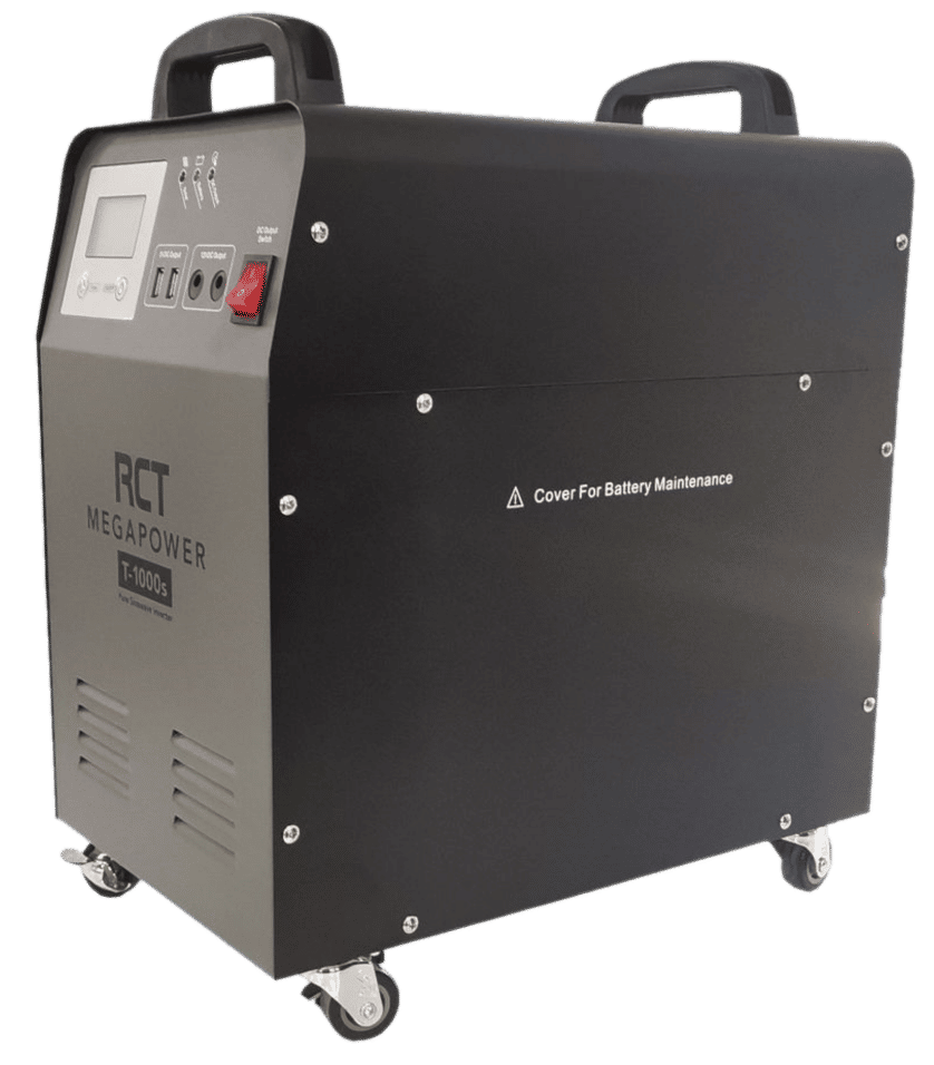 RCT MegaPower 2KVA/2000W Inverter Trolley With 2 x 100AH Battery