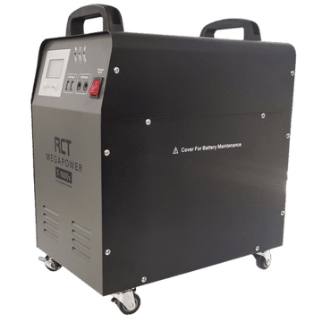 RCT MegaPower 2KVA/2000W Inverter Trolley With 2 x 100AH Battery