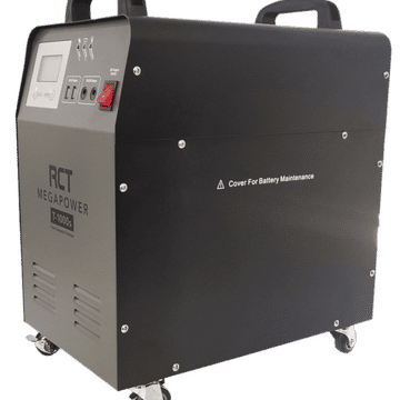 RCT MegaPower 2KVA/2000W Inverter Trolley With 2 x 100AH Battery