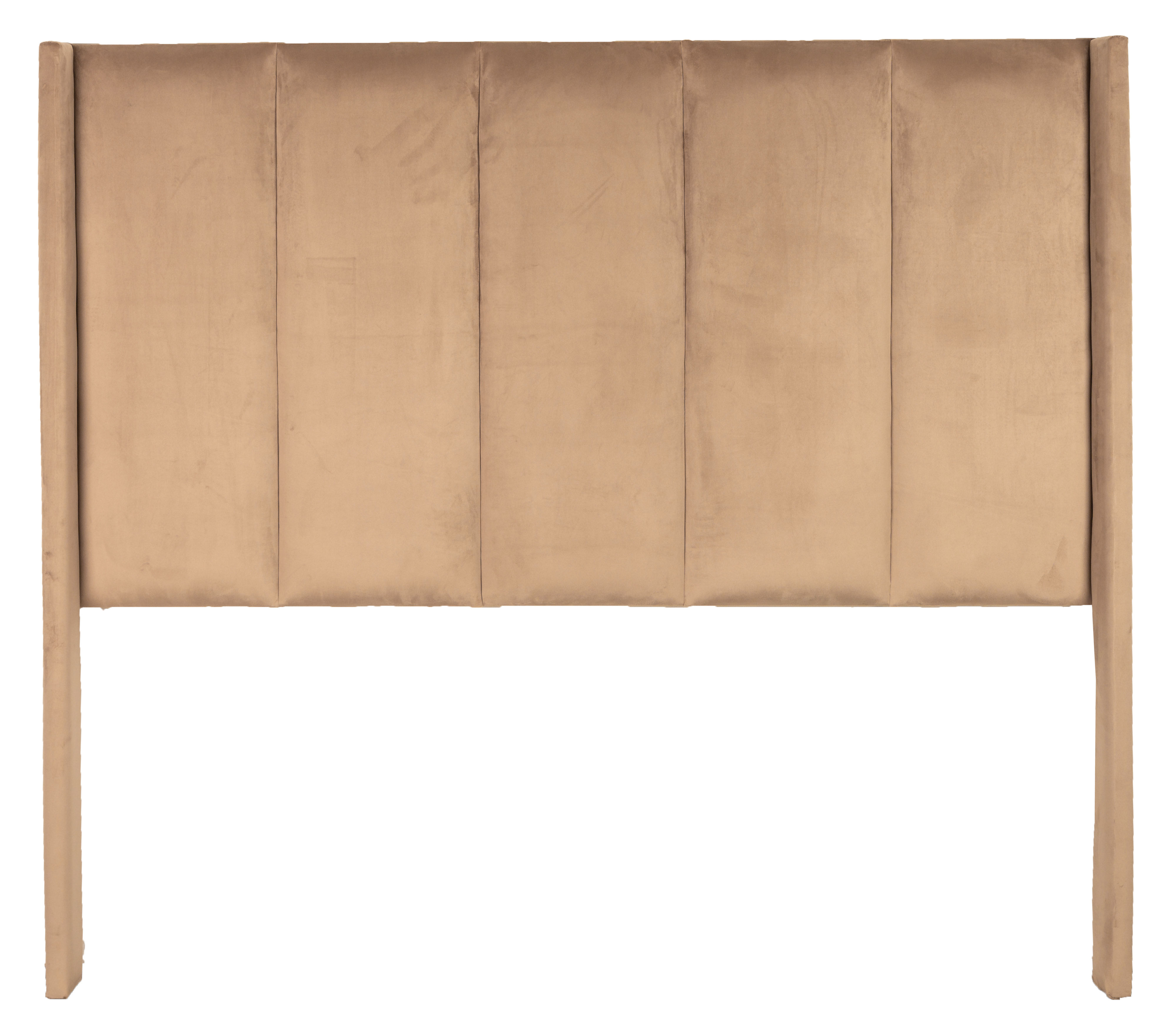 Ava Headboard - Beige Velvet - King